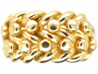 Edwardian 18ct Gold Knot Ring