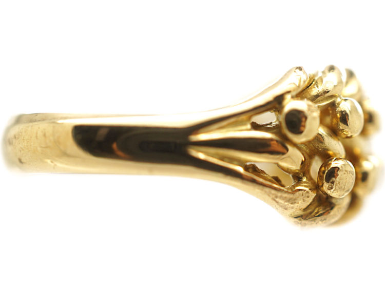 Edwardian 18ct Gold Knot Ring