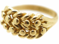 Edwardian 18ct Gold Knot Ring