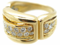 18ct Gold & Diamond Ring by Asprey of London