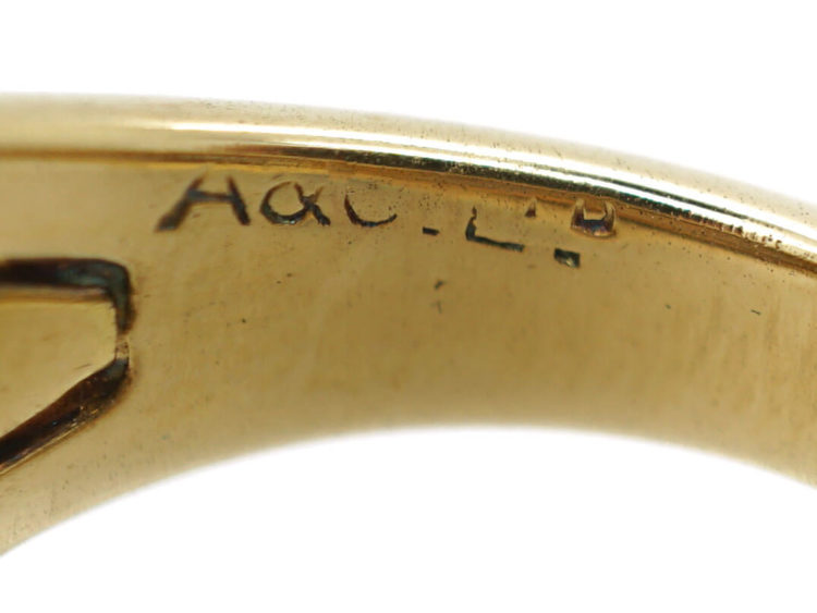 18ct Gold & Diamond Ring by Asprey of London