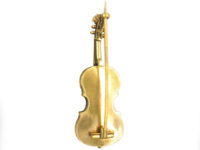 Victorian 15ct Gold Violin Brooch