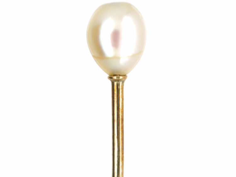 Natural Pearl Tie Pin