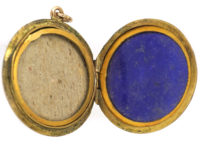 Edwardian 9ct Back & Front Round Locket