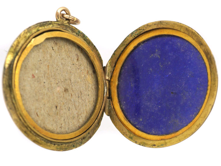 Edwardian 9ct Back & Front Round Locket