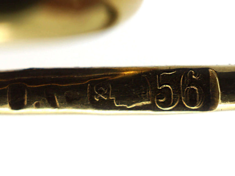 Russian Cabochon Sapphire Tie Pin