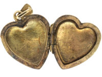 9ct Gold Heart Shaped Locket