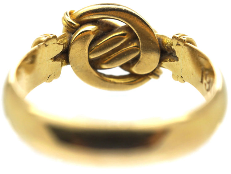 Edwardian 18ct Gold Knot Ring