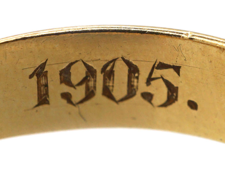 Edwardian 18ct Gold Knot Ring