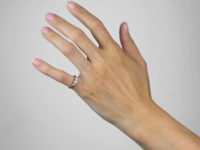 18ct Gold Three Stone Diamond Ring
