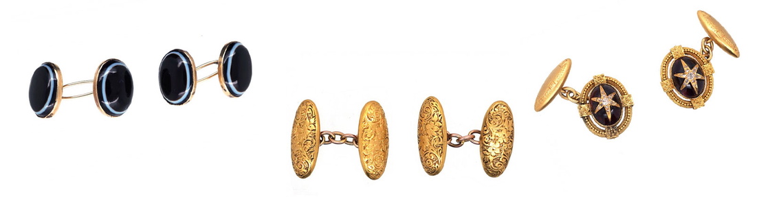 Victorian cufflinks