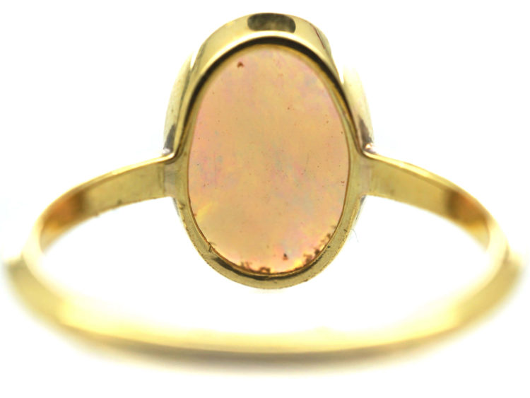 Edwardian 18ct Gold & Opal Ring