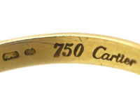Cartier 18ct Gold Wedding Band