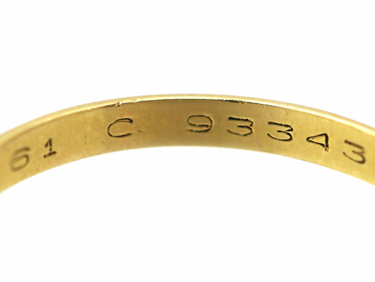 Cartier 18ct Gold Wedding Band
