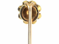 Victorian 18ct Gold & Rose Diamond Tie Pin