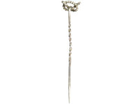 Silver Lovers Knot Tie Pin