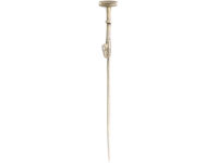 Silver Croquet Mallet Tie Pin