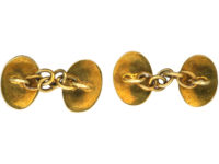 Victorian Small Child's 18ct Gold Cufflinks