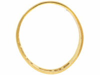 Edwardian 22ct Gold Wide Wedding Band