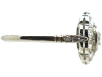 Platinum & Diamond Daisy Cluster Ring