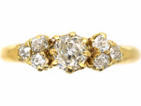Edwardian 18ct Gold & Diamond Ring