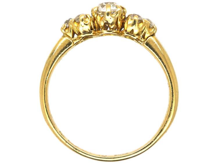 Edwardian 18ct Gold & Diamond Ring