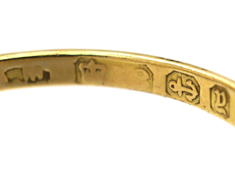 Edwardian 18ct Gold & Diamond Ring