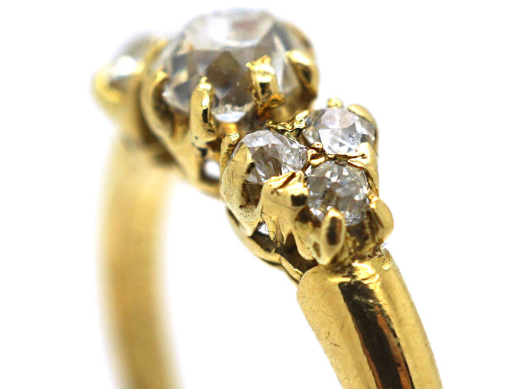 Edwardian 18ct Gold & Diamond Ring