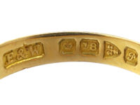 Edwardian 18ct Gold & Diamond Knot Ring