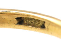 Art Deco 18ct Gold & Platinum Three Stone Diamond Ring