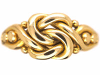 Edwardian 18ct Gold Knot Ring