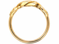 Edwardian 18ct Gold Knot Ring