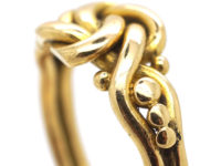 Edwardian 18ct Gold Knot Ring