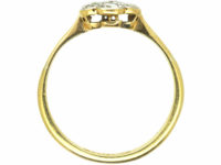 Edwardian 18ct Gold & Platinum, Diamond Cluster Ring