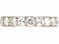 Art Deco Platinum & Diamond Eternity Ring