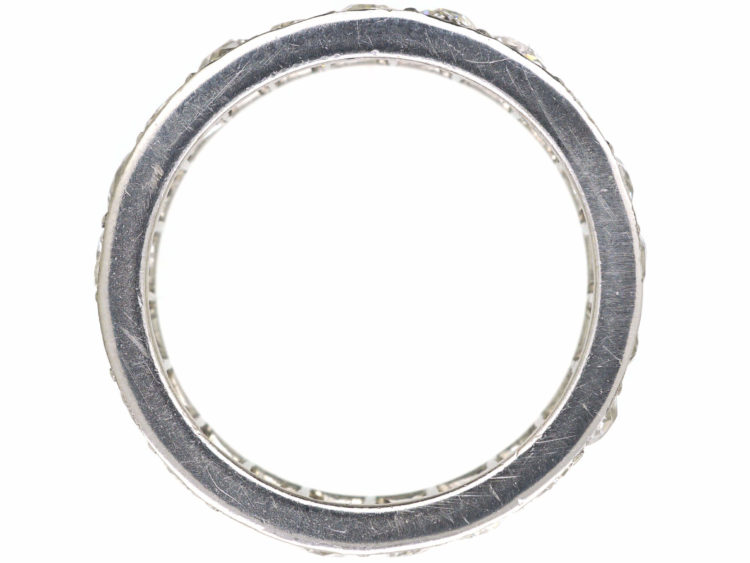 Art Deco Platinum & Diamond Eternity Ring