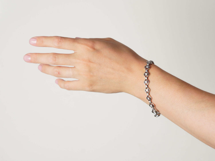 Art Deco Platinum & Diamond Bracelet