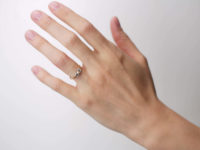 18ct Gold, Cultured Pearl & Diamond Ring
