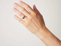 18ct Gold Sapphire, Emerald, Ruby & Diamond Ring