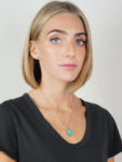 Victorian 9ct Gold, Turquoise & Natural Split Pearl Heart Forget Me Not Pendant