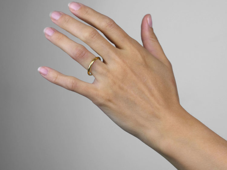 Cartier 18ct Gold Wedding Band