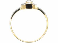Art Deco 14ct Gold & Diamond Ring