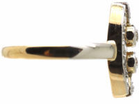 Art Deco 14ct Gold & Diamond Ring