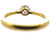 18ct Gold & Half Carat Diamond Solitaire Ring