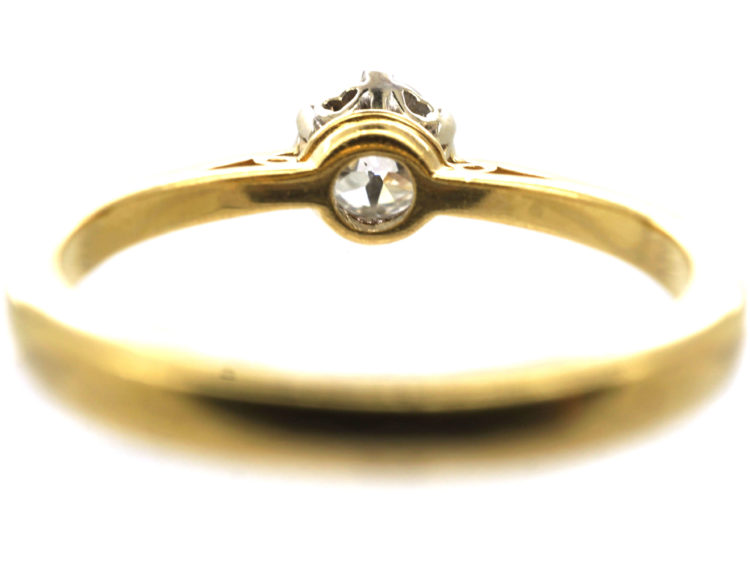 18ct Gold & Half Carat Diamond Solitaire Ring