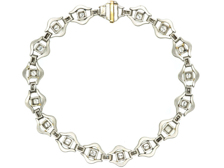Art Deco Platinum & Diamond Bracelet