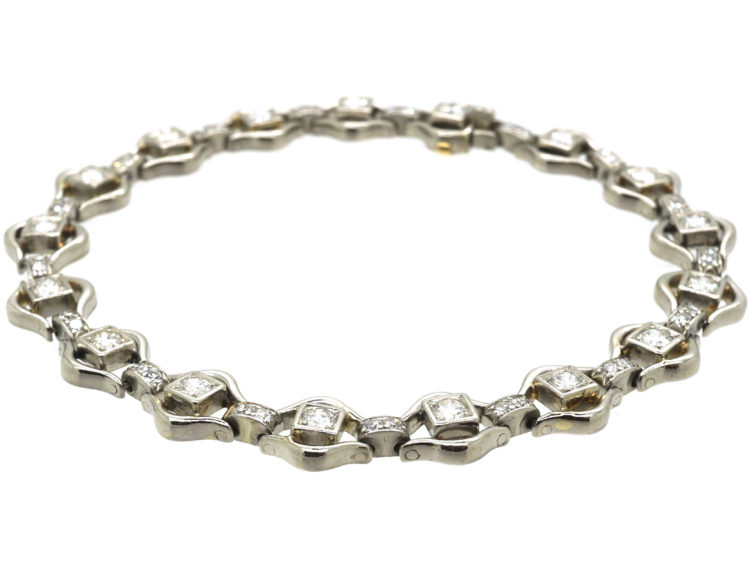 Art Deco Platinum & Diamond Bracelet