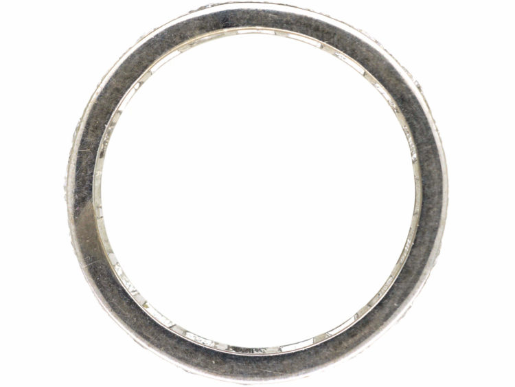 18ct White Gold & Diamond Eternity Ring