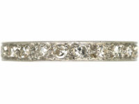 Art Deco Platinum & Diamond Eternity Ring