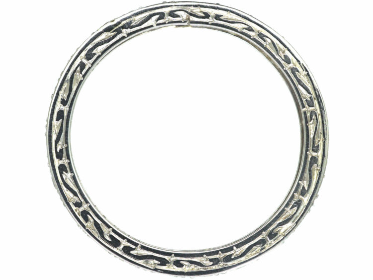 Art Deco Platinum & Diamond Eternity Ring